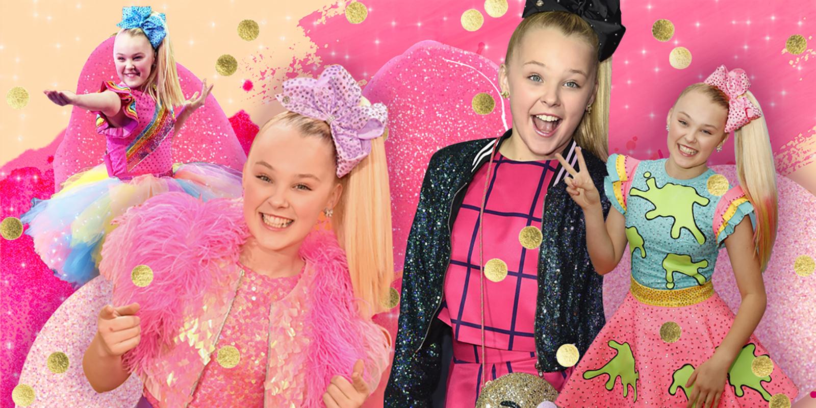 Jojo siwa bows store and bling styling head