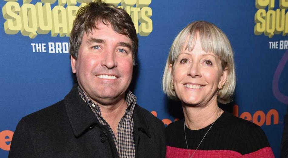 Stephen Hillenburg and Karen Hillenburg