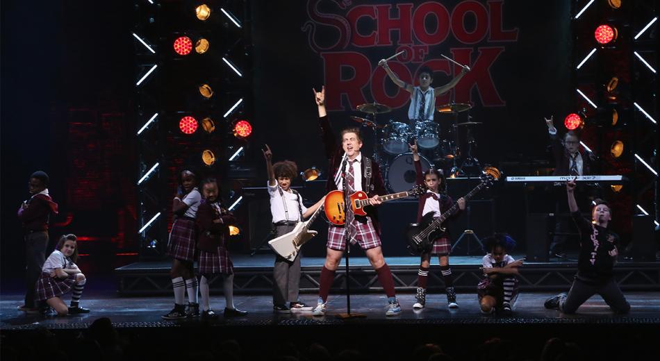 School of Rock on Broadway