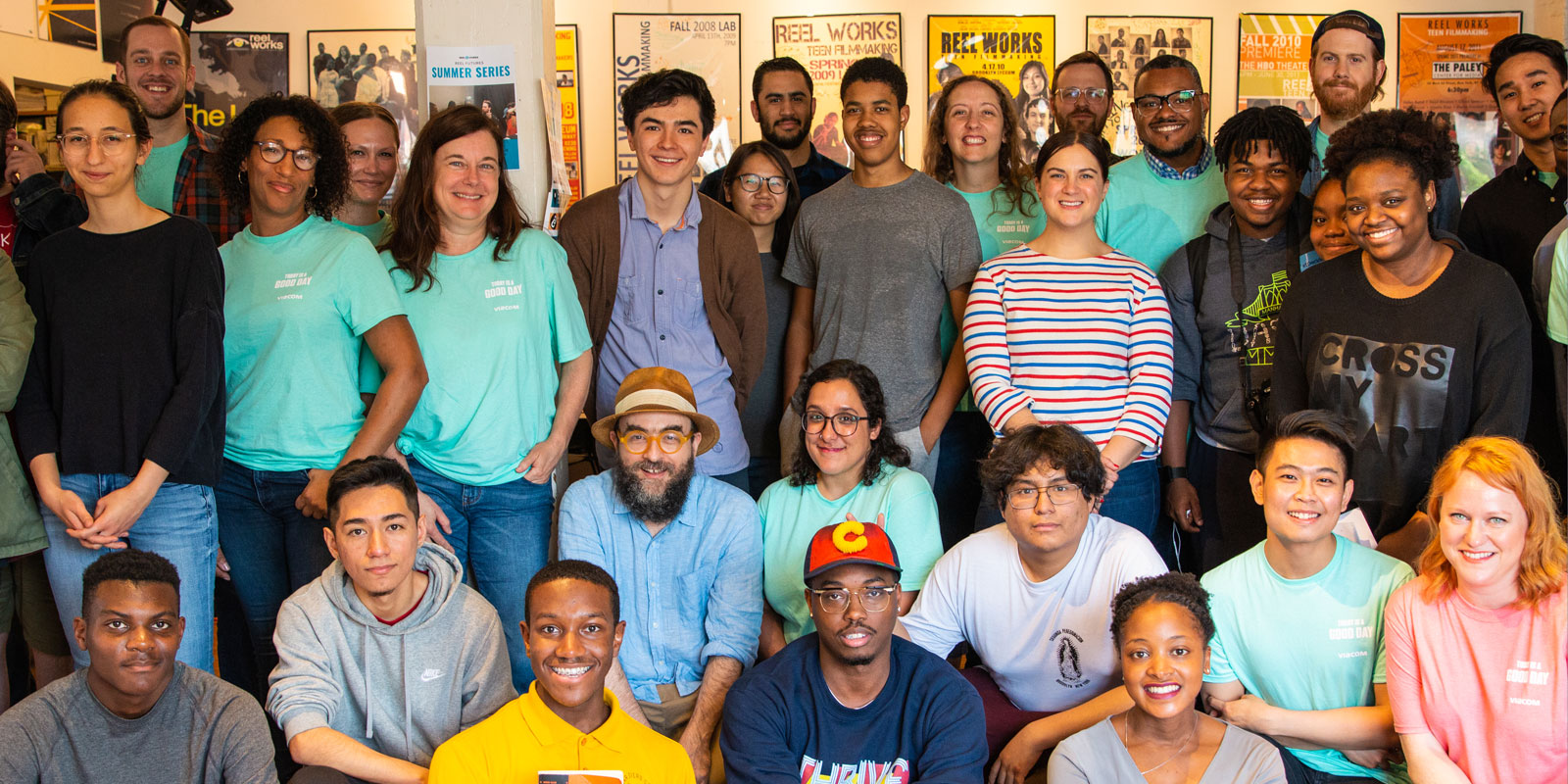Image of volunteers on community day