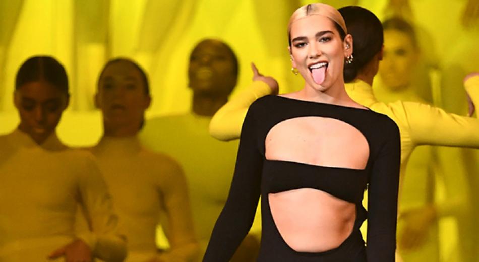 Dua Lipa delivered the first global stage performance of her new song “Don’t Start Now." 