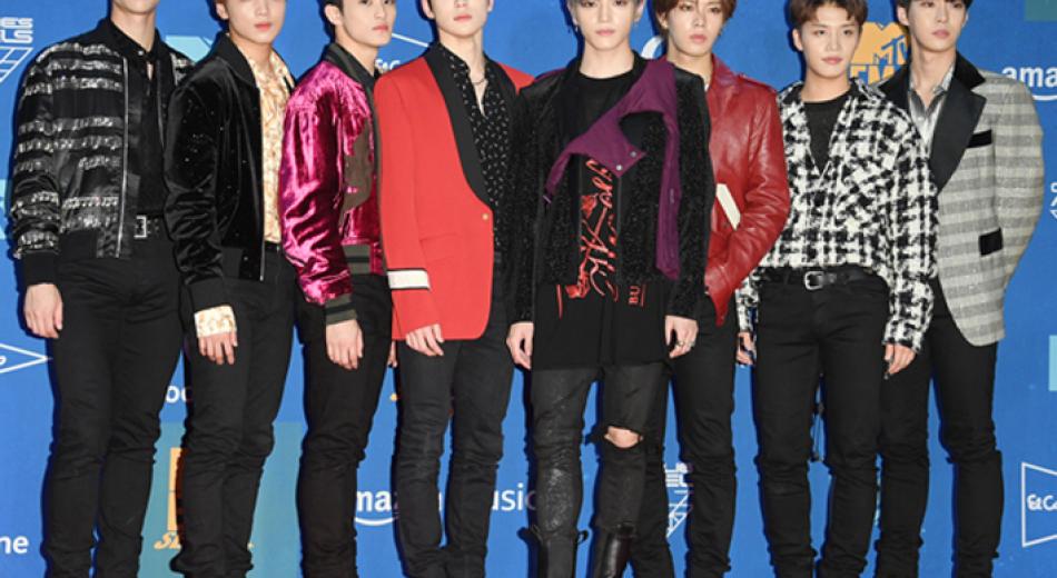 NCT 127 made history as the K-Pop group to perform on the global MTV stage.