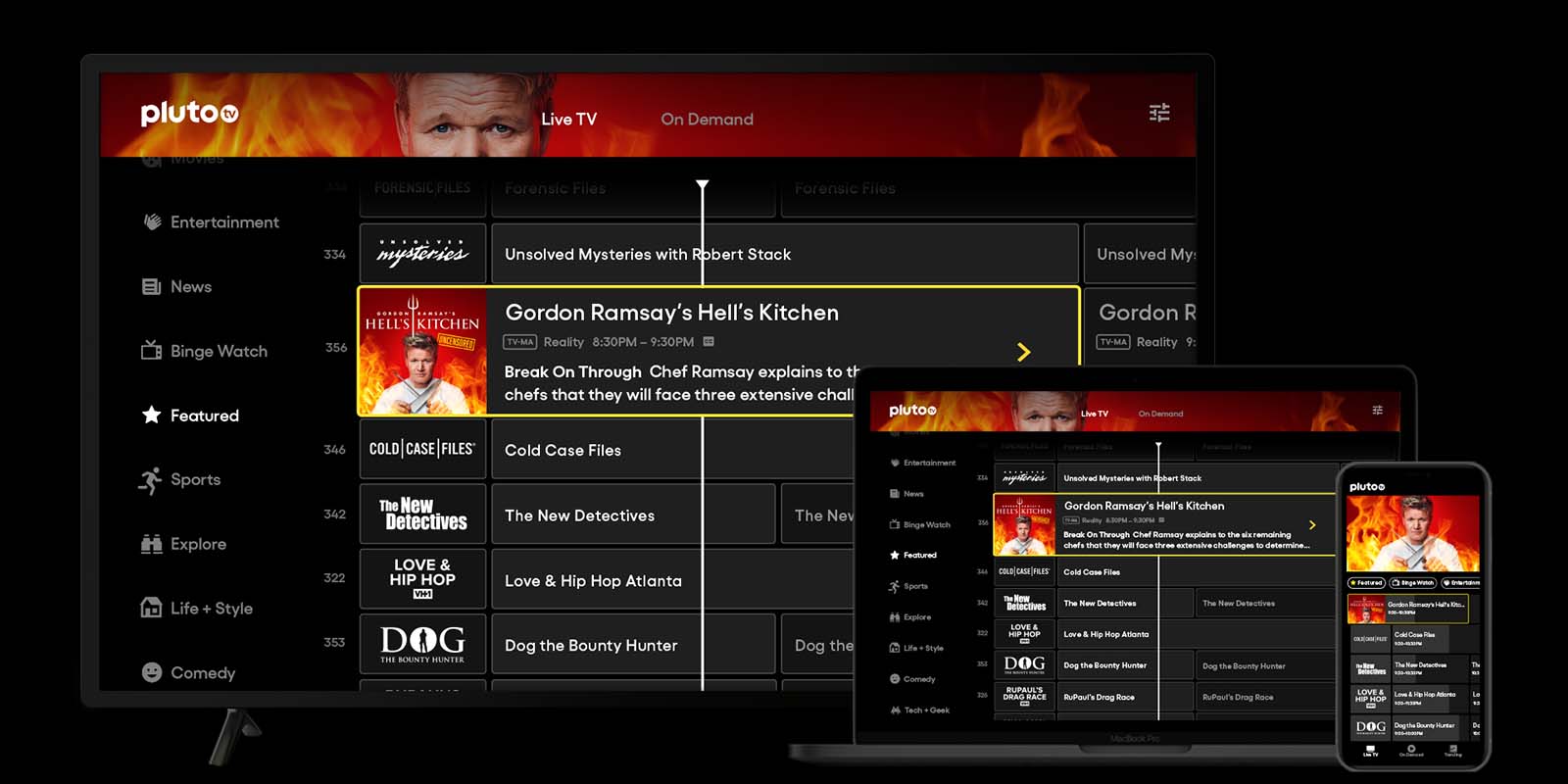 Pluto TV Multiscreen