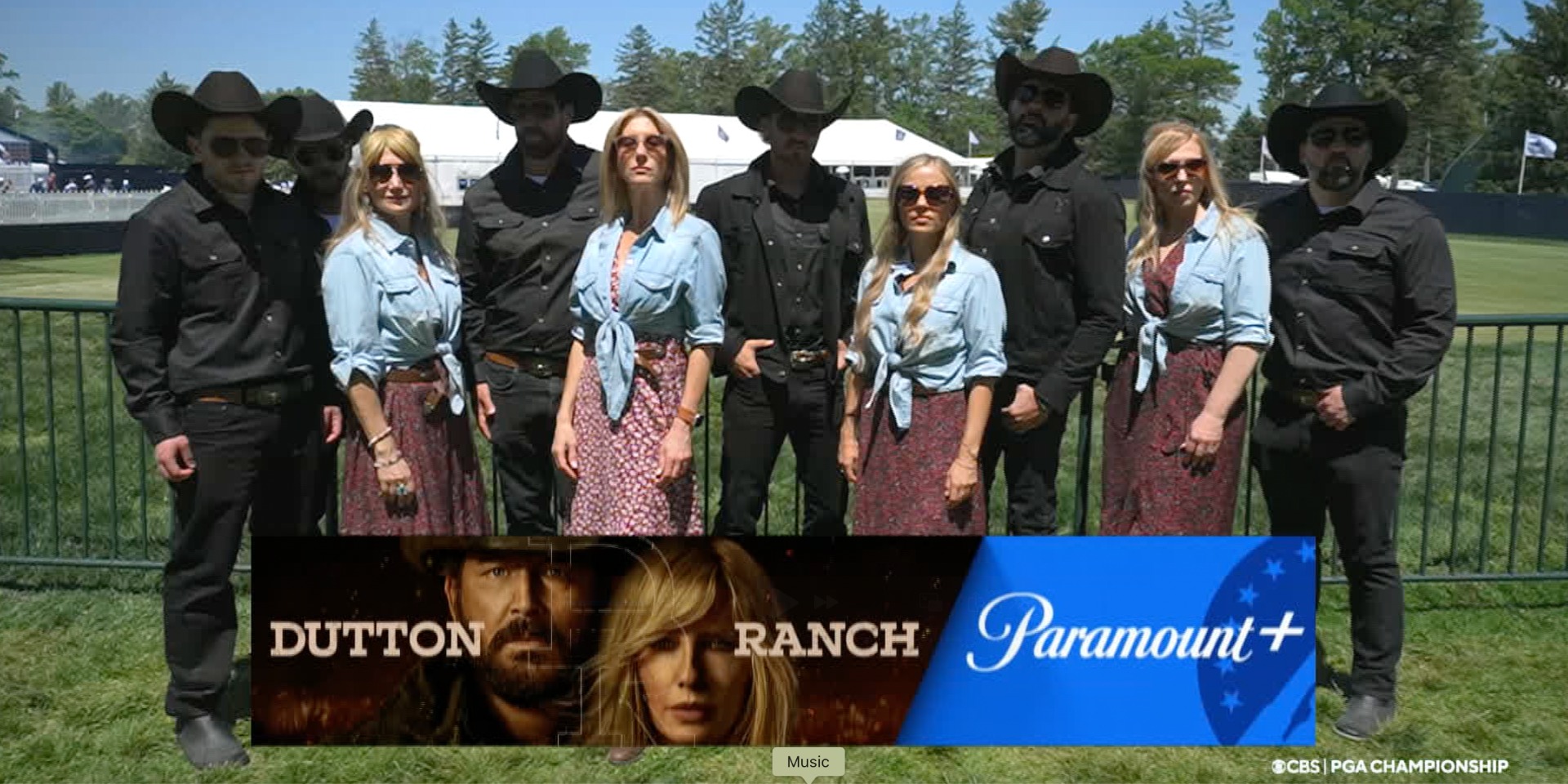 Beth and Rip Lookalikes at PGA Championship