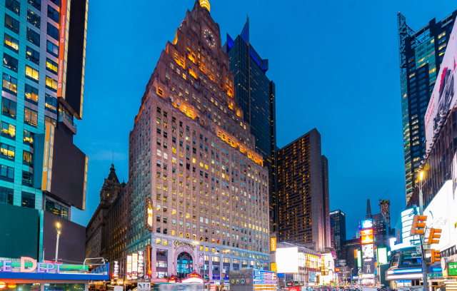 Our headquarters at 1515 Broadway in New York City.