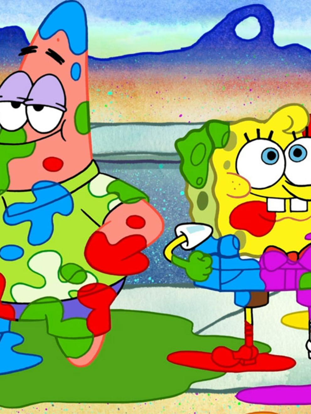 Patrick Star and SpongeBob SquarePants 