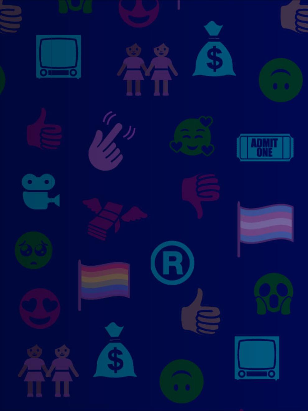 Image of different emojis 