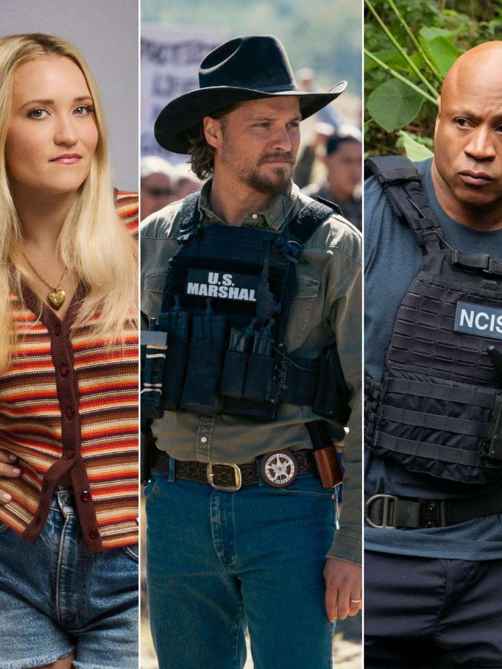 'Georgie & Mandy's First Marriage,' 'Marshals,' and 'NCIS: New York'