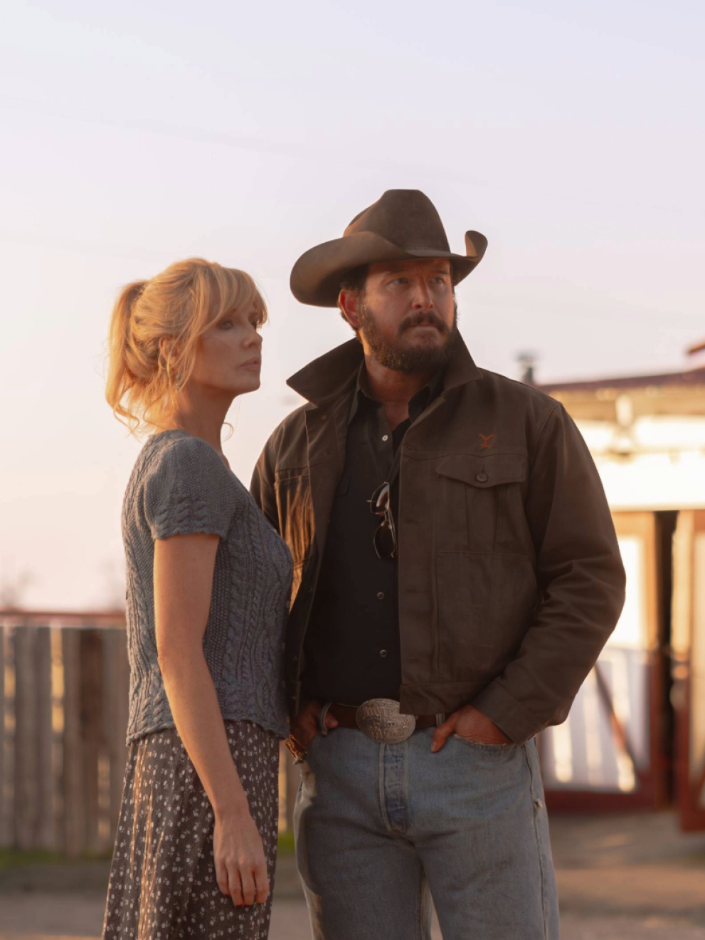Kelly Reilly and Cole Hauser