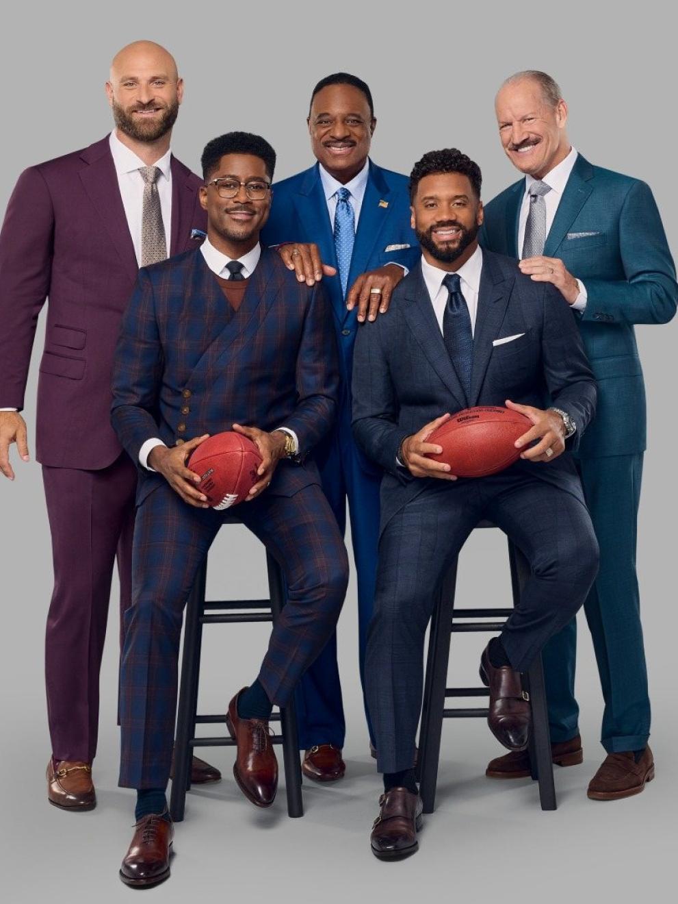 Hosts of 'The NFL Today'