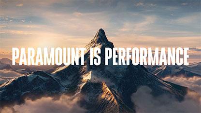 Paramount is Performance