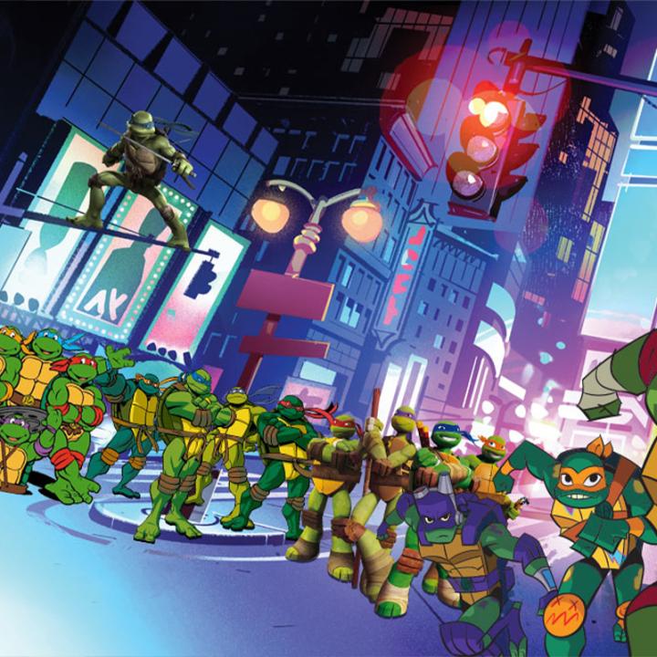 Different TMNT characters