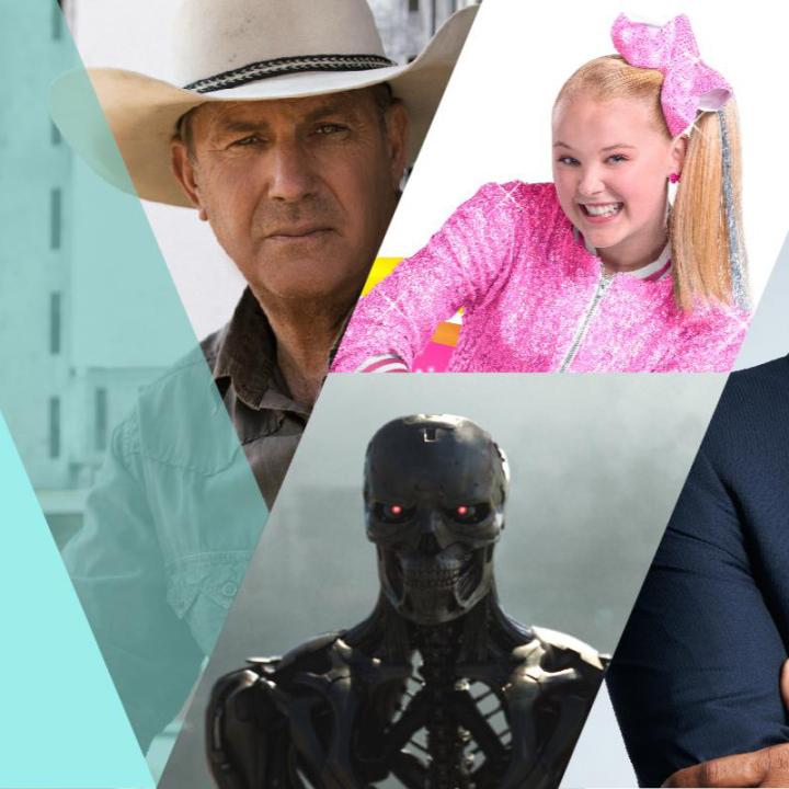Kevin Costner, JoJo Siwa, Tyler Perry