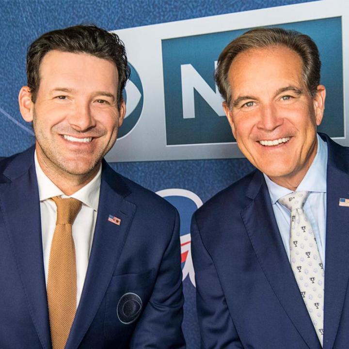 Tony Romo and Jim Natz
