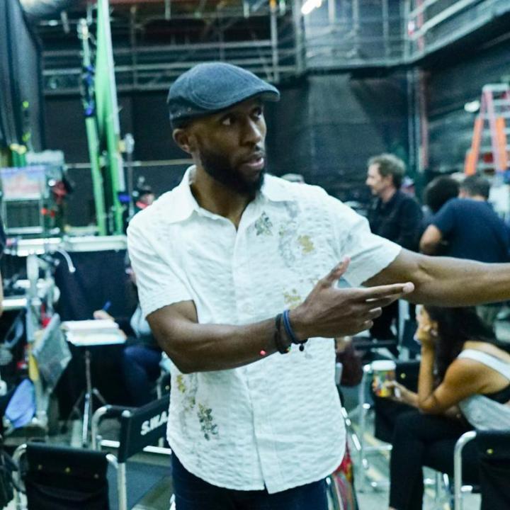  Aaron Rahsaan Thomas directing S.W.A.T.