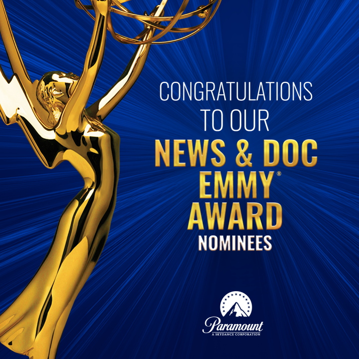 Paramount Earns 18 News & Documentary Emmy® Award Nominations 