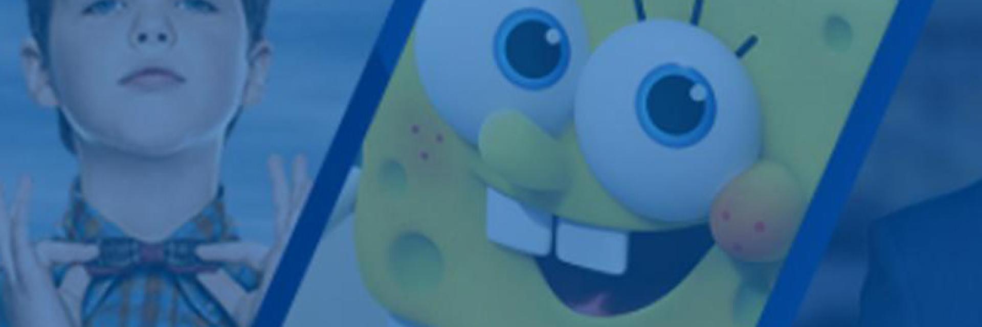 Young Sheldon and Spongebob
