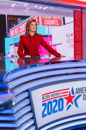 CBS News Unveils a New Studio for Election Night