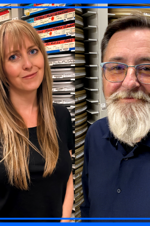 Charlotte Barker and Chuck Woodfill